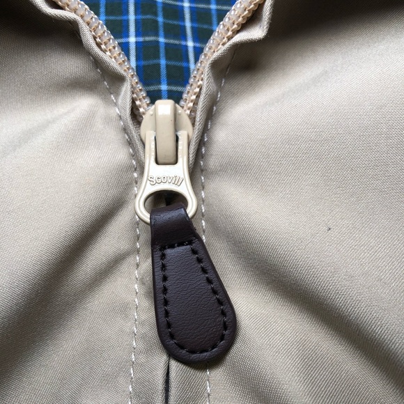 CHAPS RALPH LAUREN HARRINGTON JACKET, SIZE L, KHAKI COLOR, Perfect condi… - Picture 2 of 11